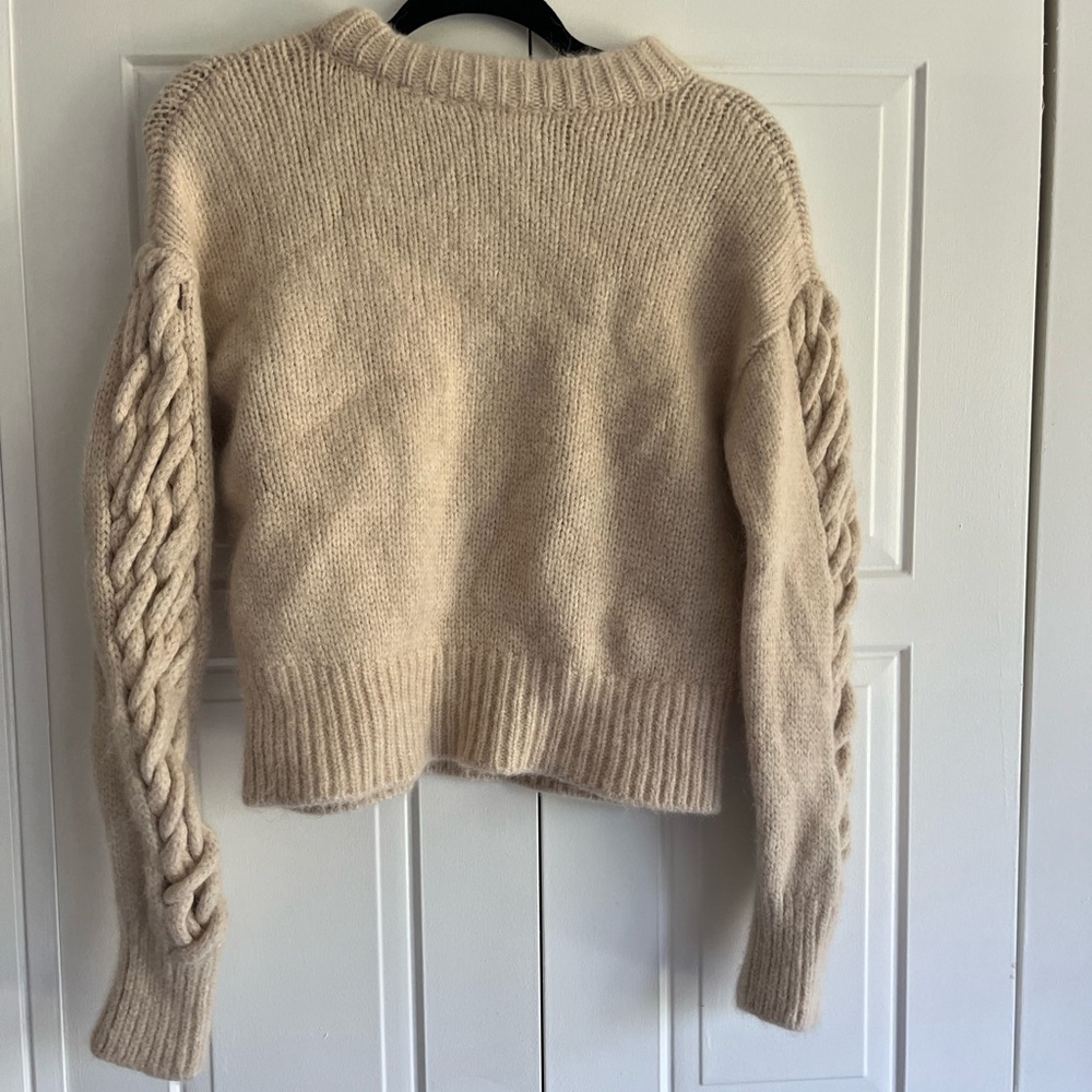 Rebecca Taylor
Braided Sleeve Sweater - Picture 4 of 5
